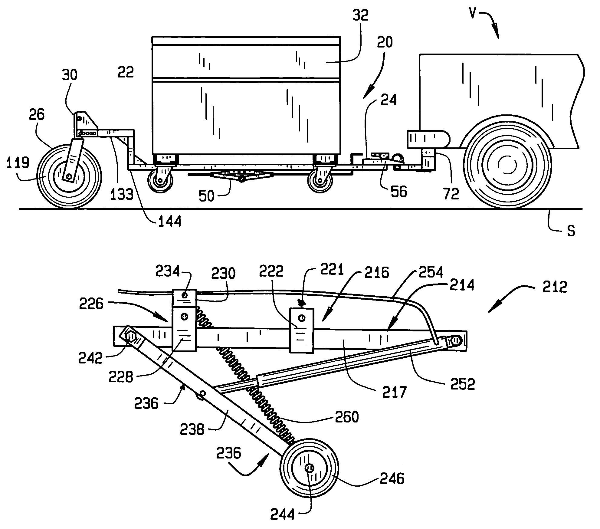 Transportable storage container assembly