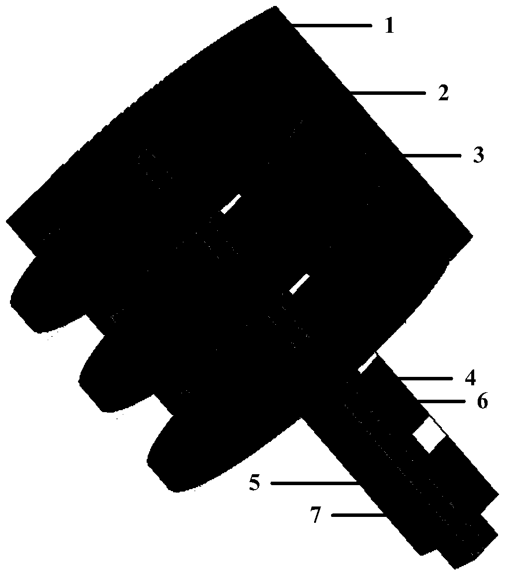 Single-phase cylindrical linear oscillation motor