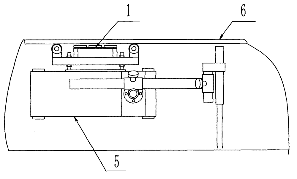 Permanent magnet guide device for semi-automatic welding trolley