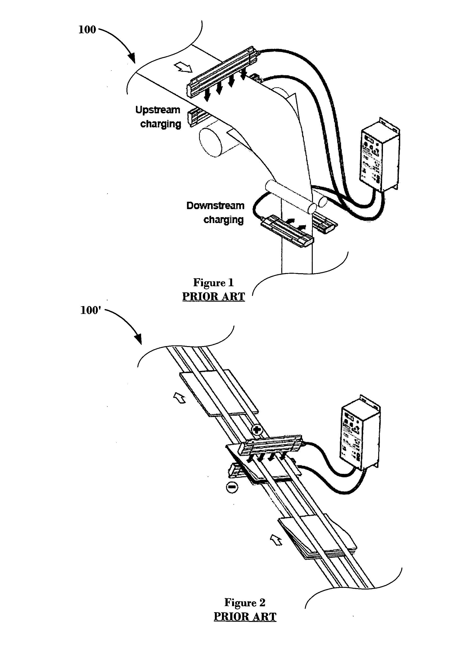 Optimized electrostatic pinning and/or charging