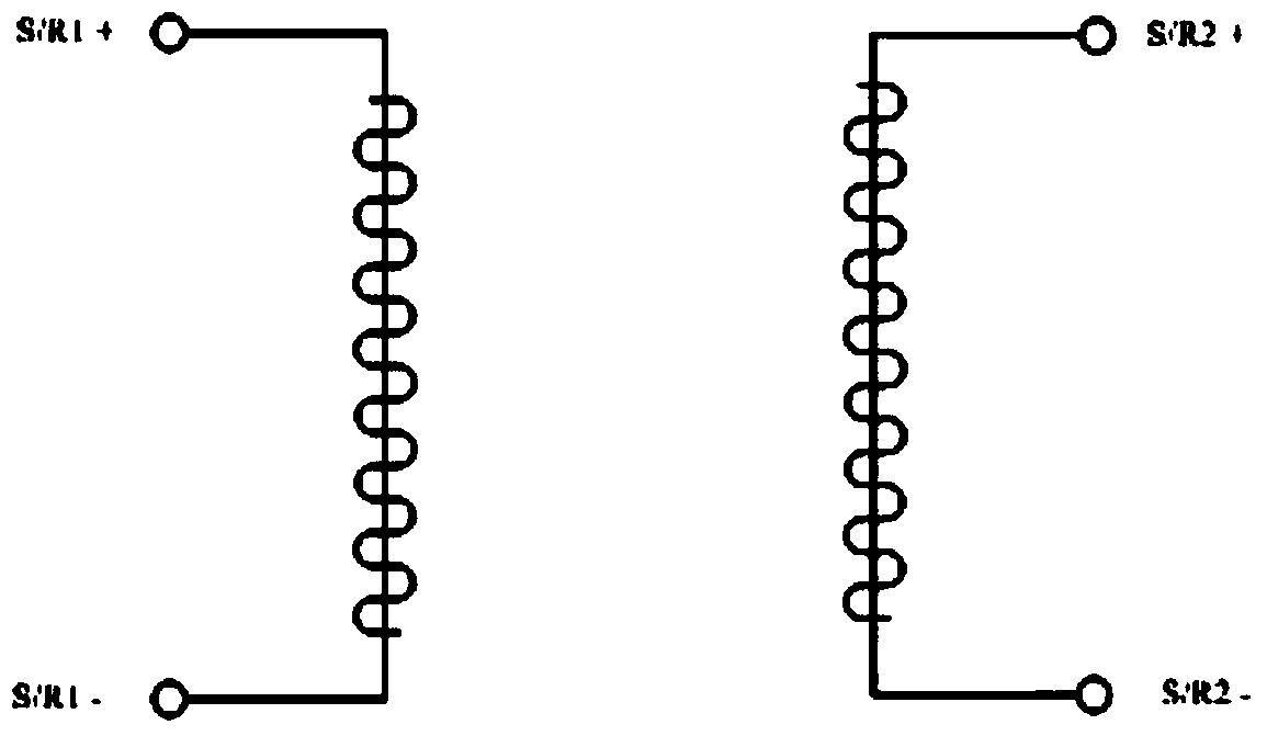 Dual-differential type low noise weak magnetic signal collecting and processing device