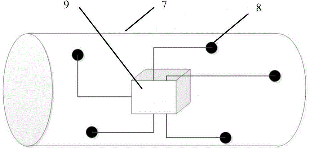 Detection device for spacecraft surface charging effects