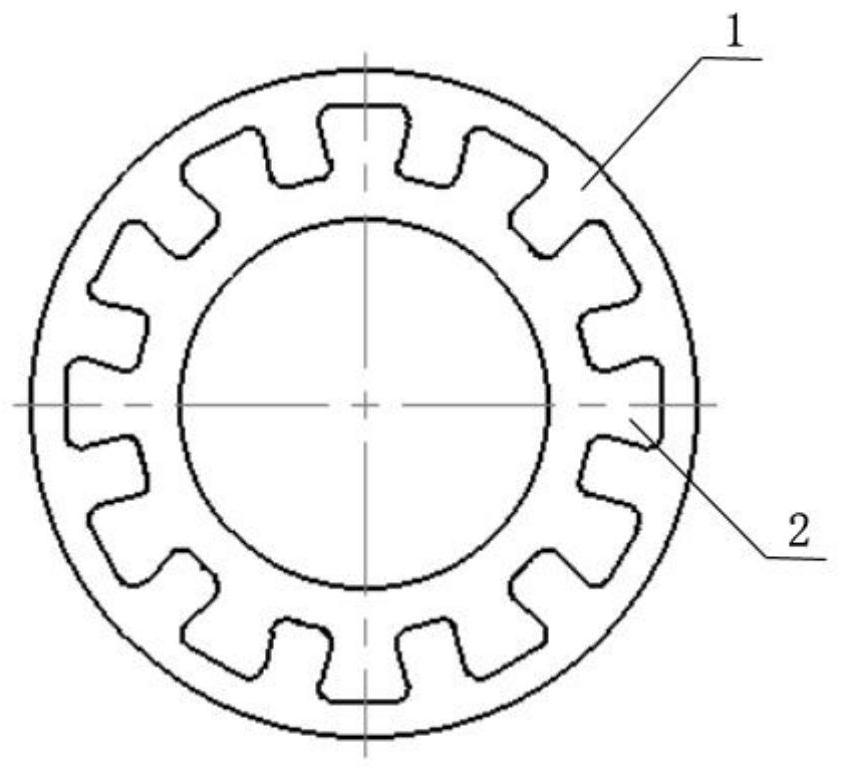 Rib type coupled wear-resistant composite lining repair pipe and lining repair method