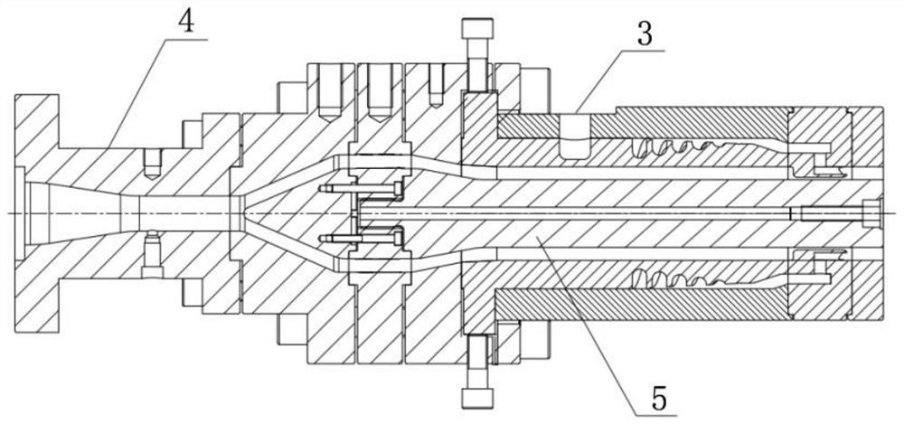 Rib type coupled wear-resistant composite lining repair pipe and lining repair method