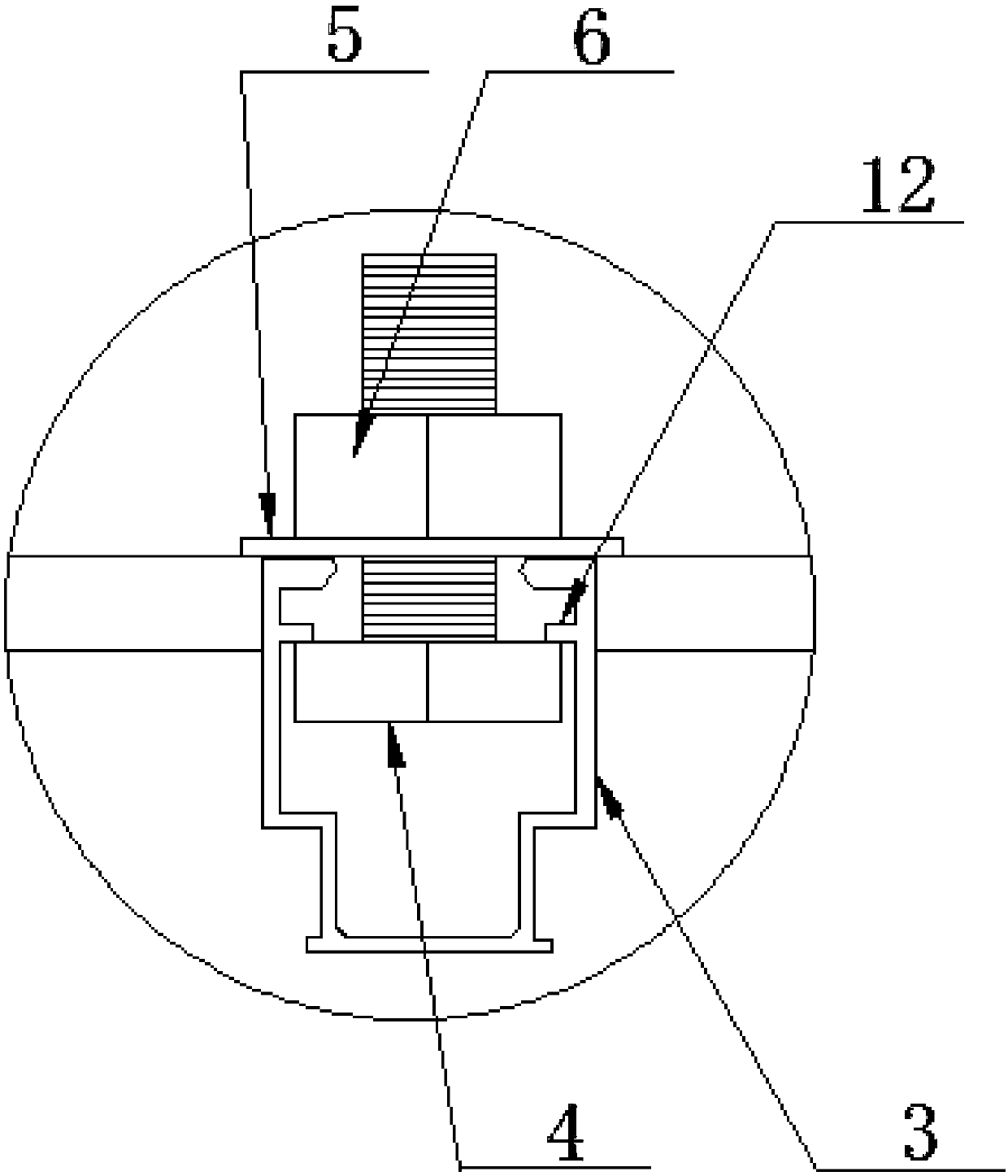 Toppling prevention device for vending machine