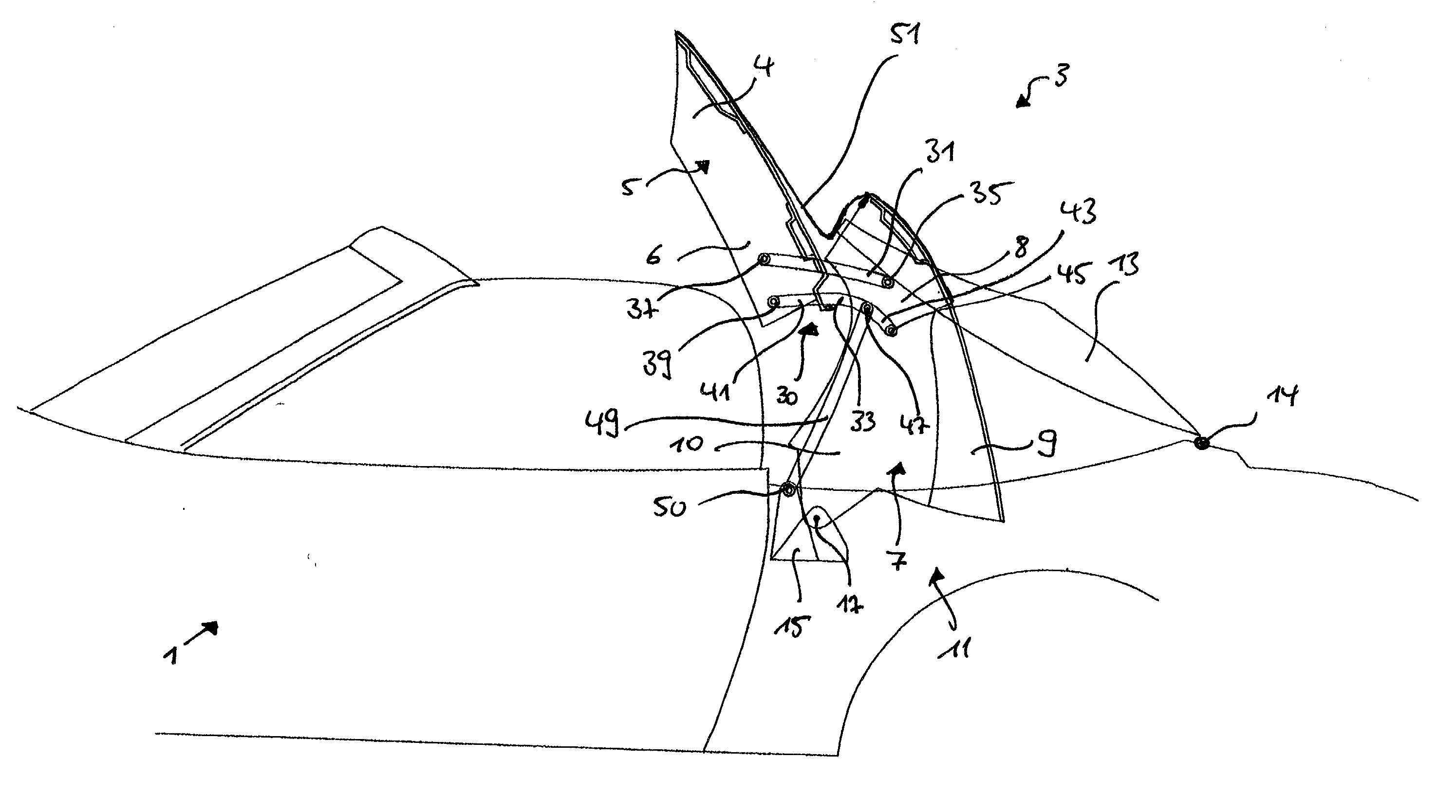 Retractable hard top for passenger cars