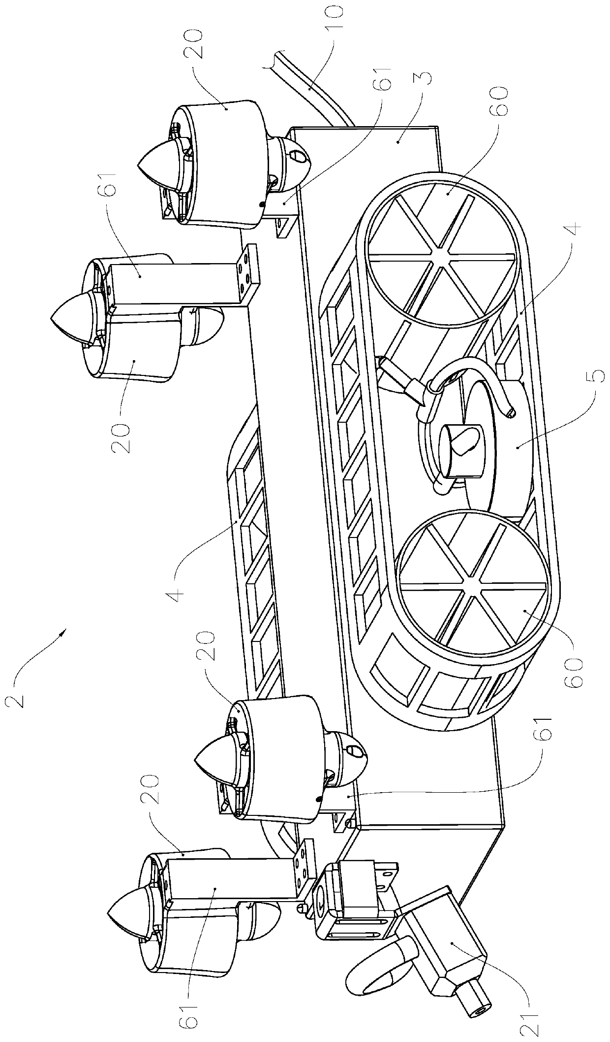 Bridge pier underwater surface attachment cleaning method and underwater operation robot