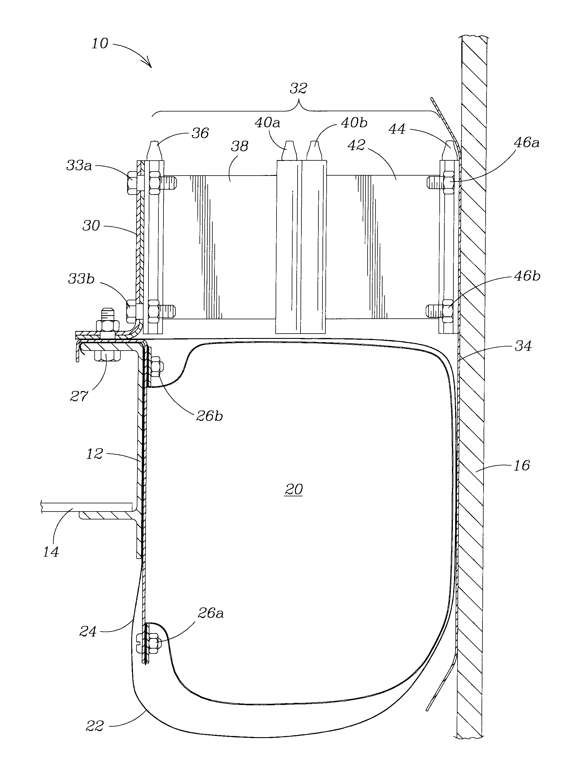 Rim space seal system for use with internal floating roof