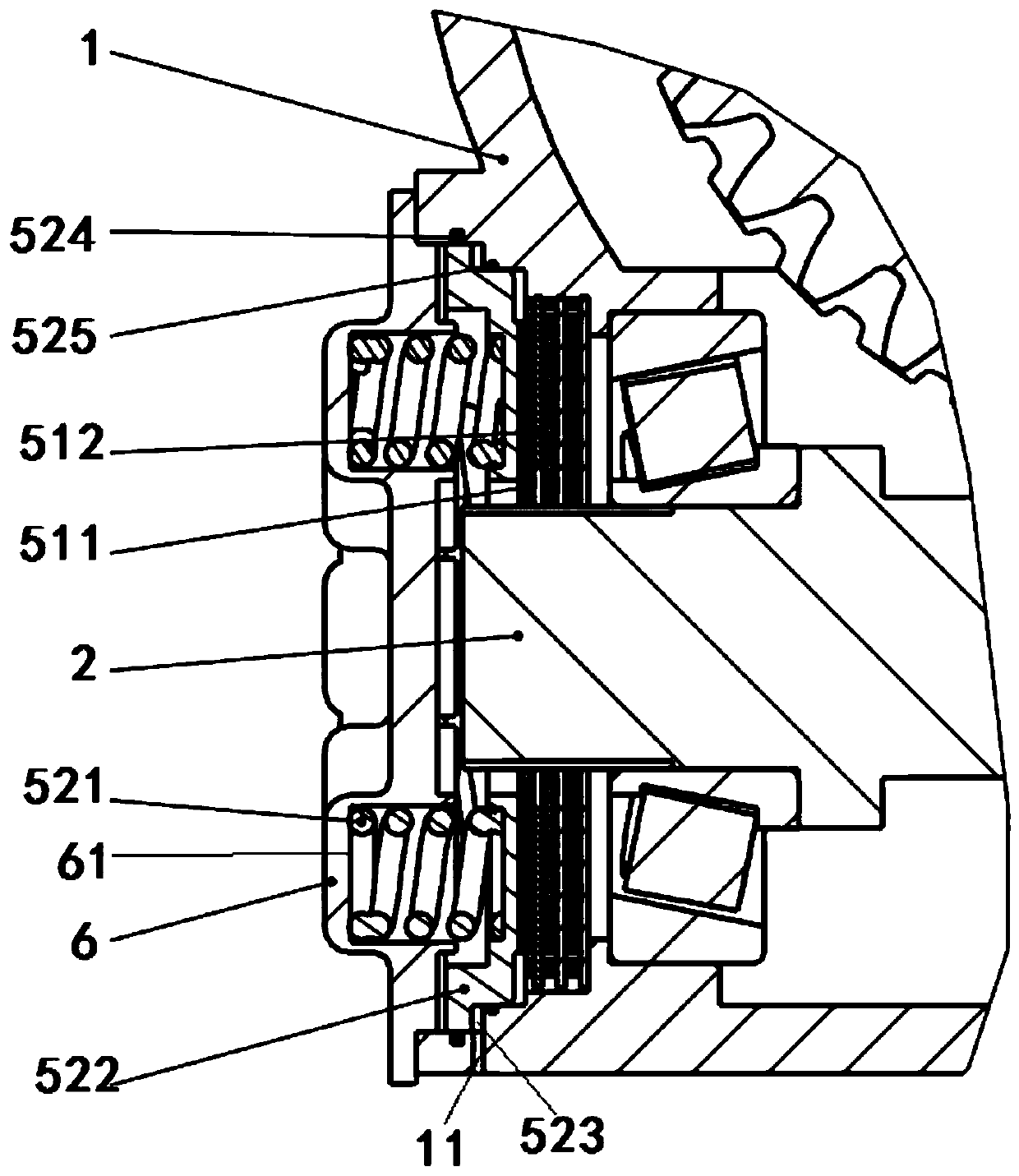 Worm gear case for land leveler and land leveler