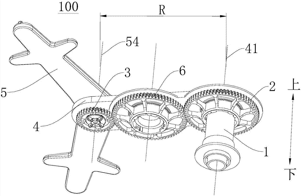 Spray arm device for dish washer and dish washer provided with spray arm device