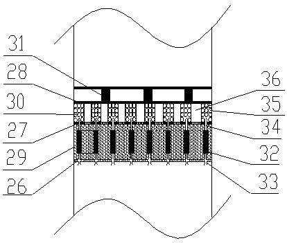 Up-flow hydrogenation reactor and application thereof