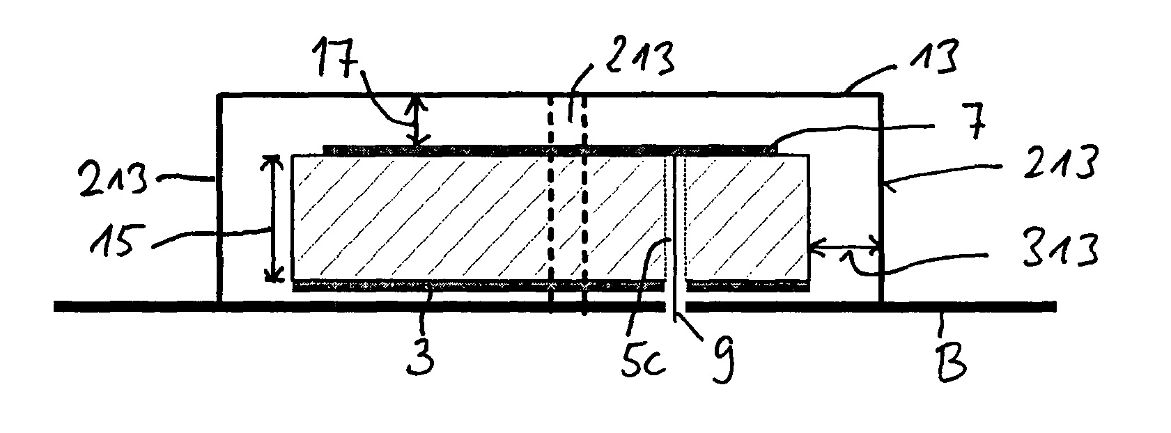 Tunable patch antenna of planar construction