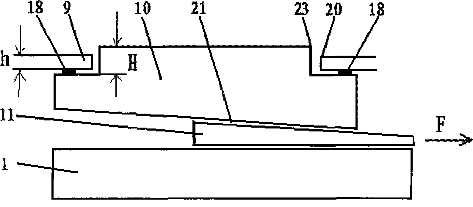 Automatic expansion shaft