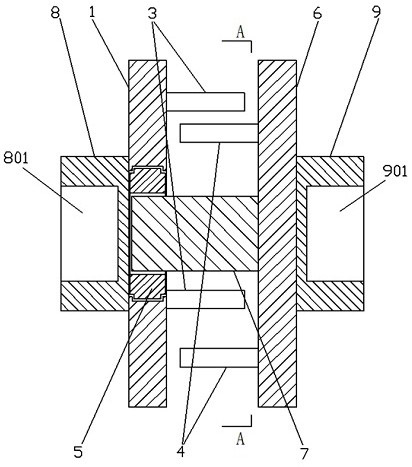 Rigid coupling with long service life