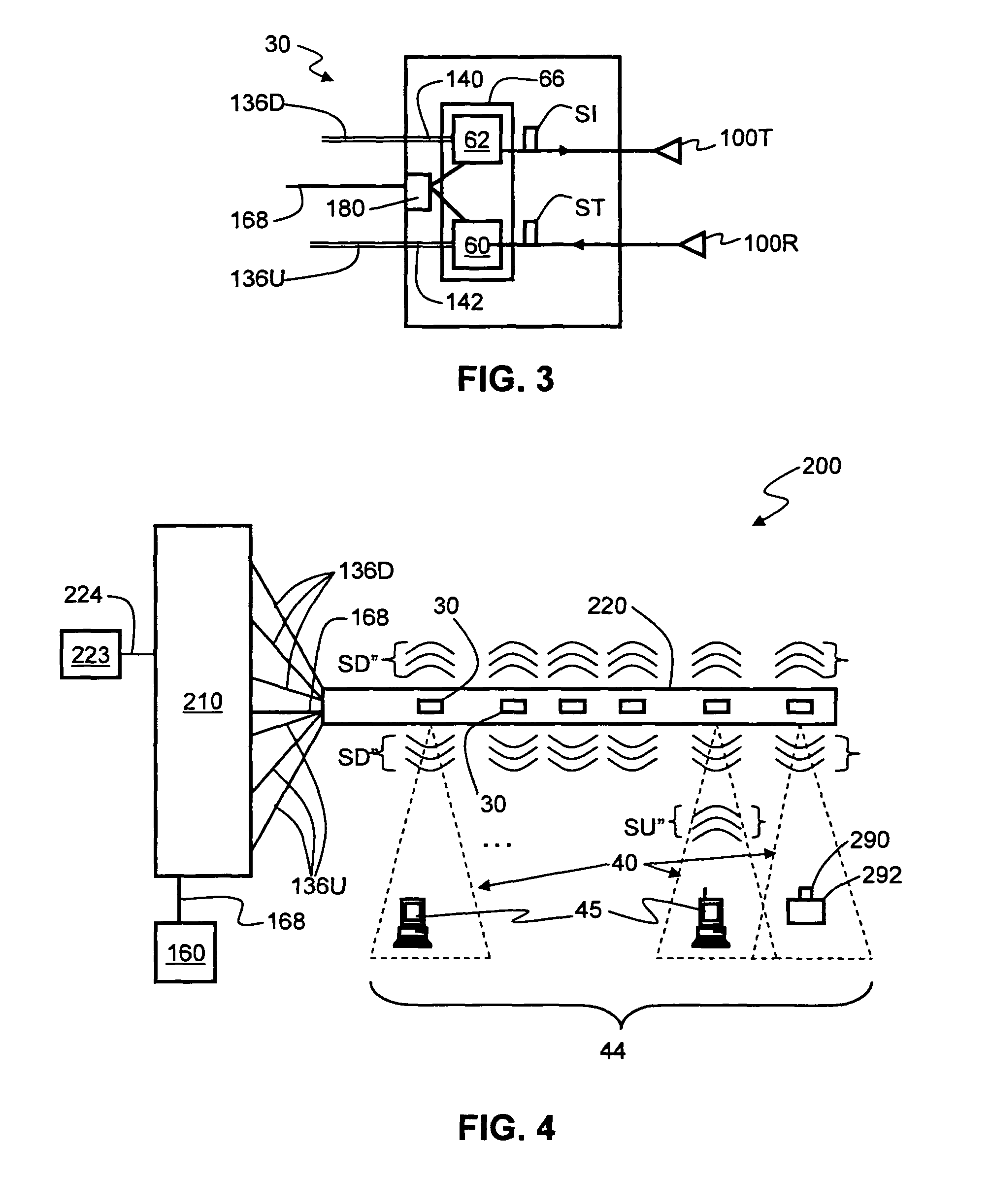 Radio-over-fiber (RoF) optical fiber cable system with transponder diversity and RoF wireless picocellular system using same