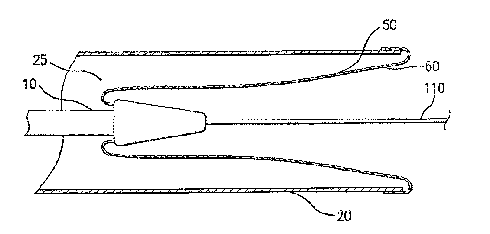 Drug coated balloon catheter