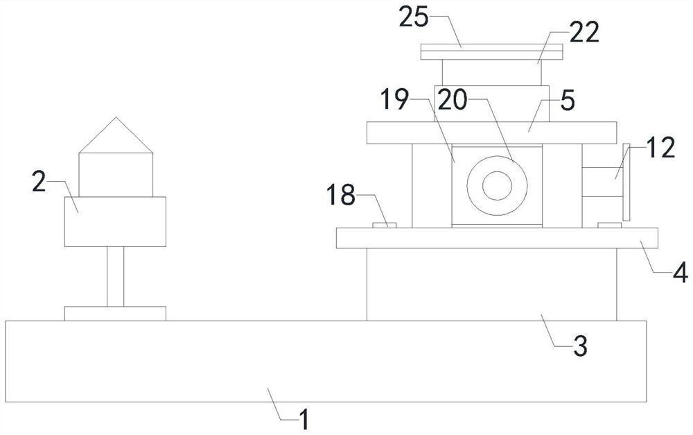 Automatic feeding type new energy automobile production line