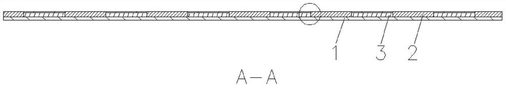 Material with variable non-slip coefficient and application thereof