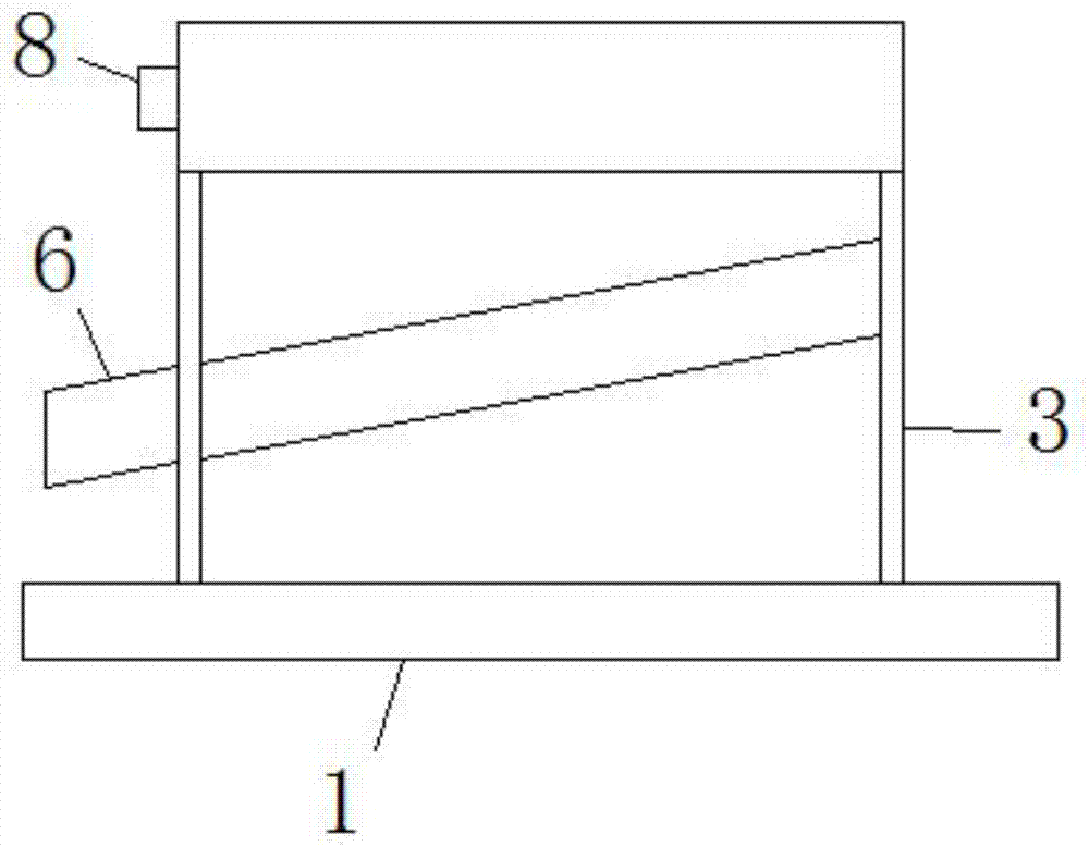 Mica iron oxide powder screening device