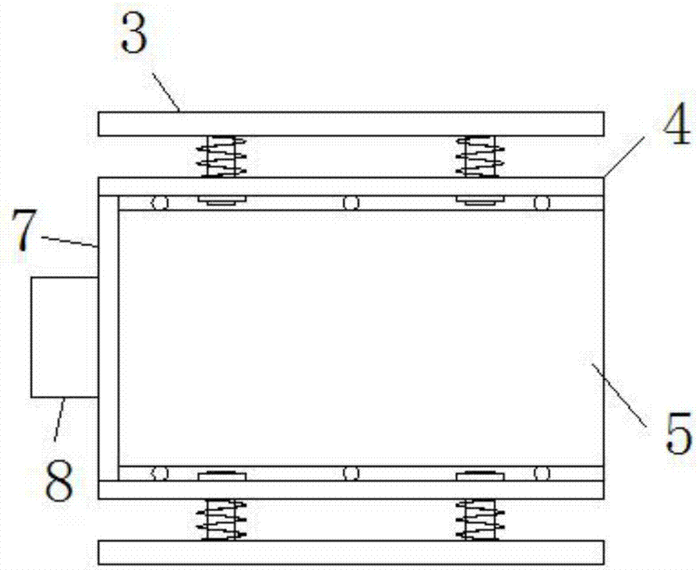 Mica iron oxide powder screening device