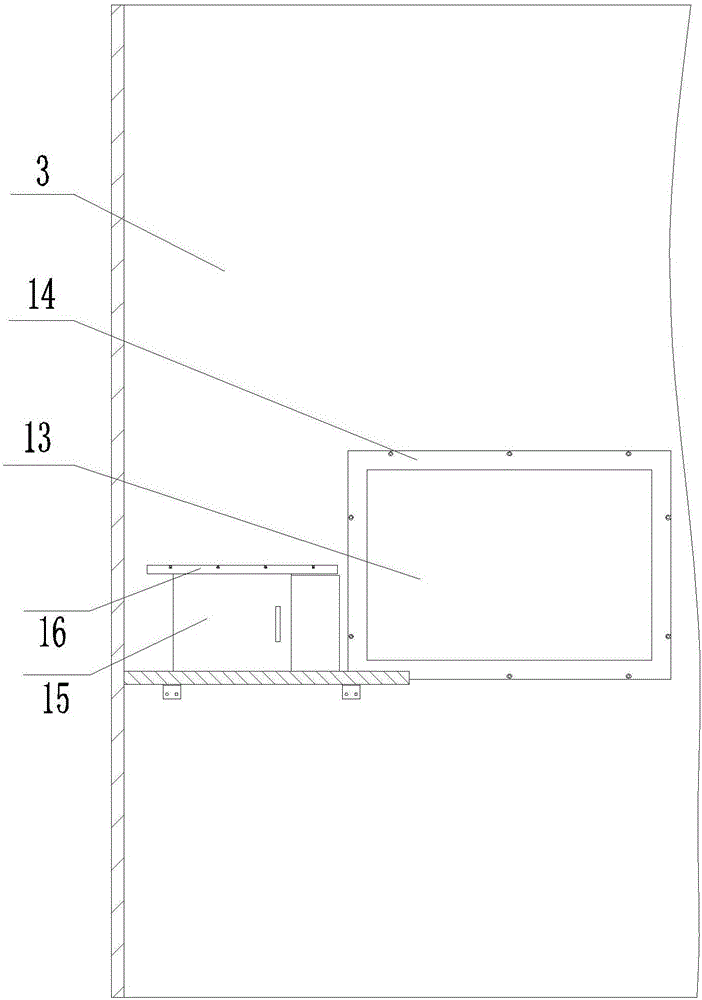 Explosive-proof station with window