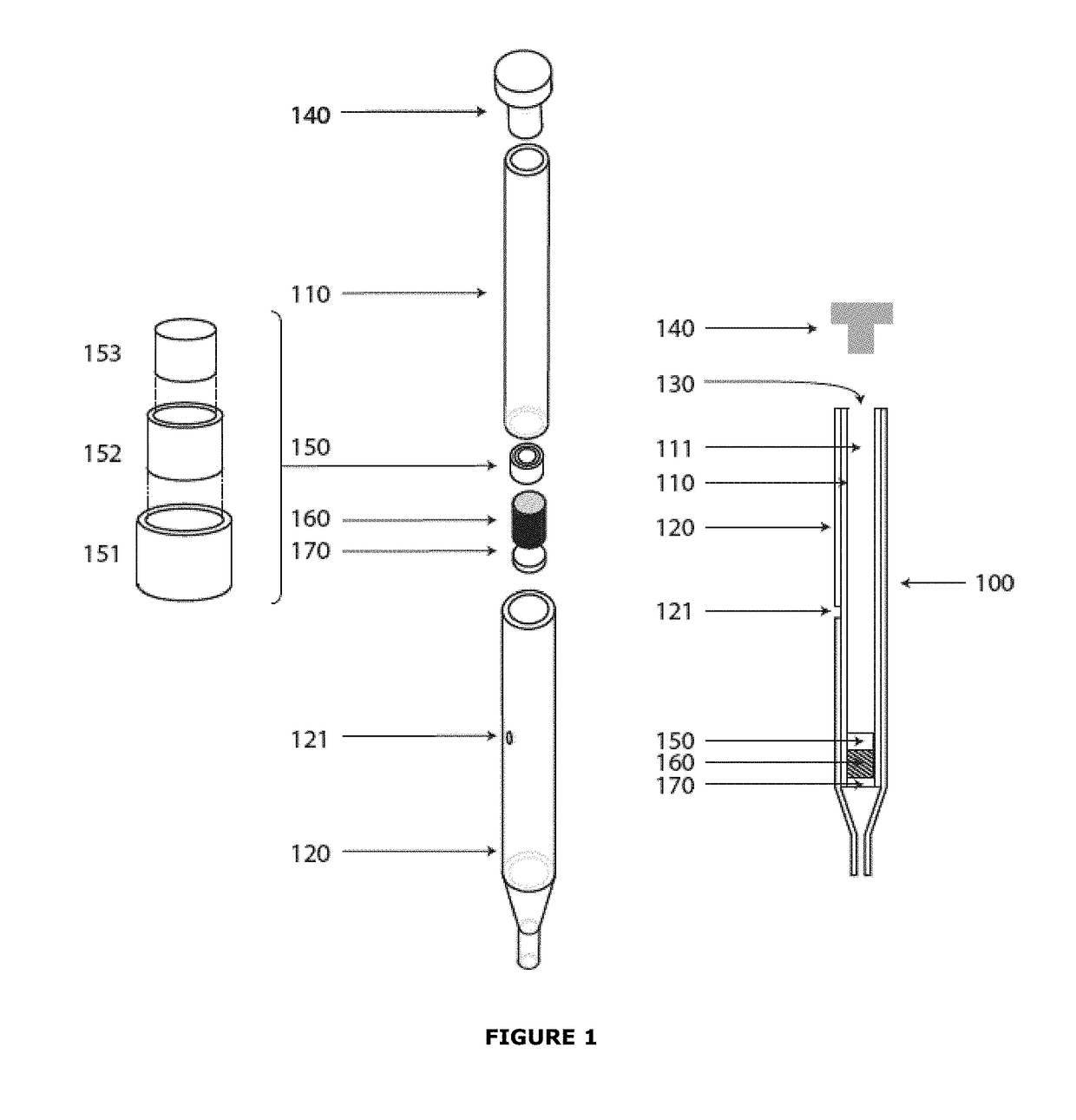 Method and device for preparing and extracting a biomolecule