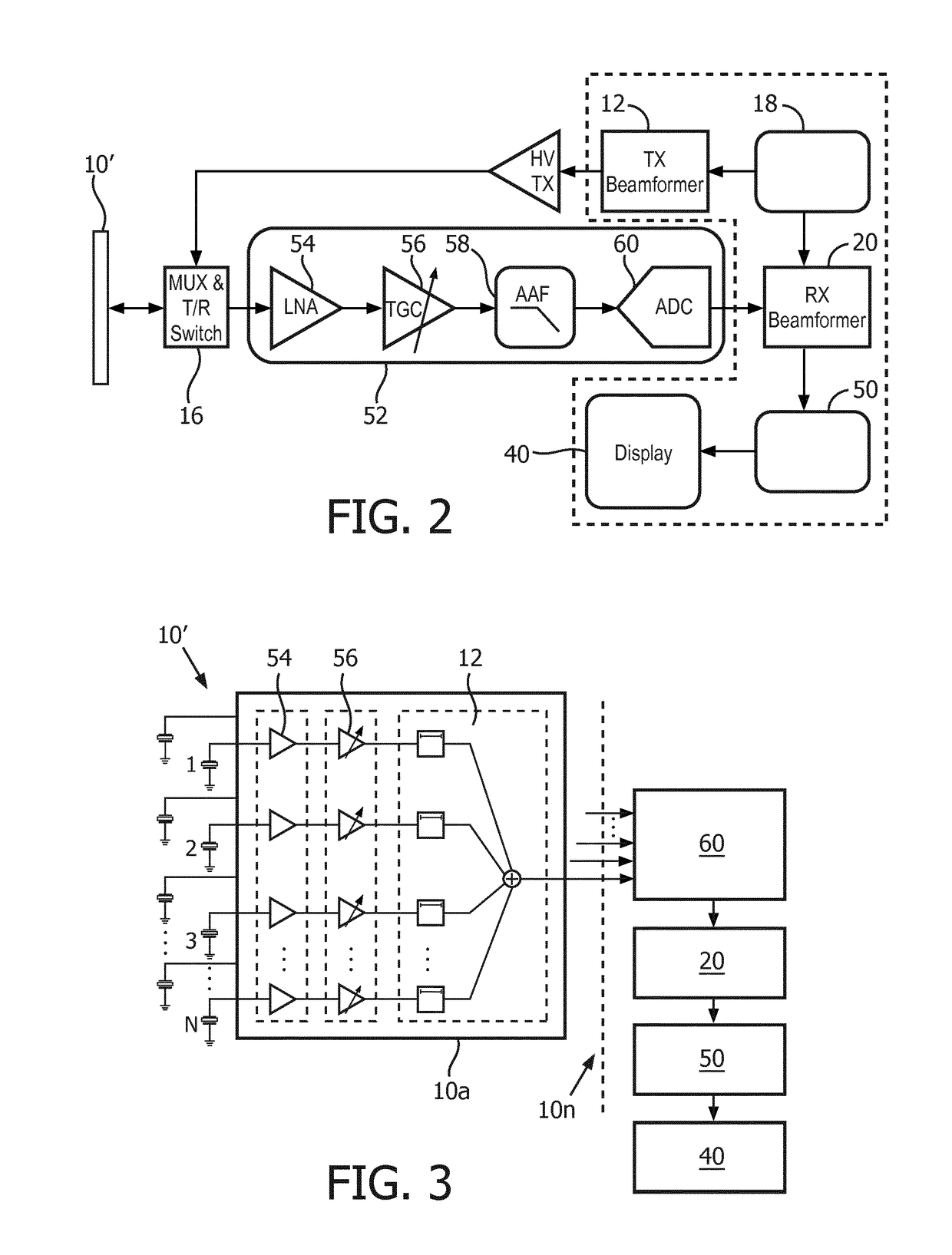 An ultrasound imaging system probe and system, and an imaging method