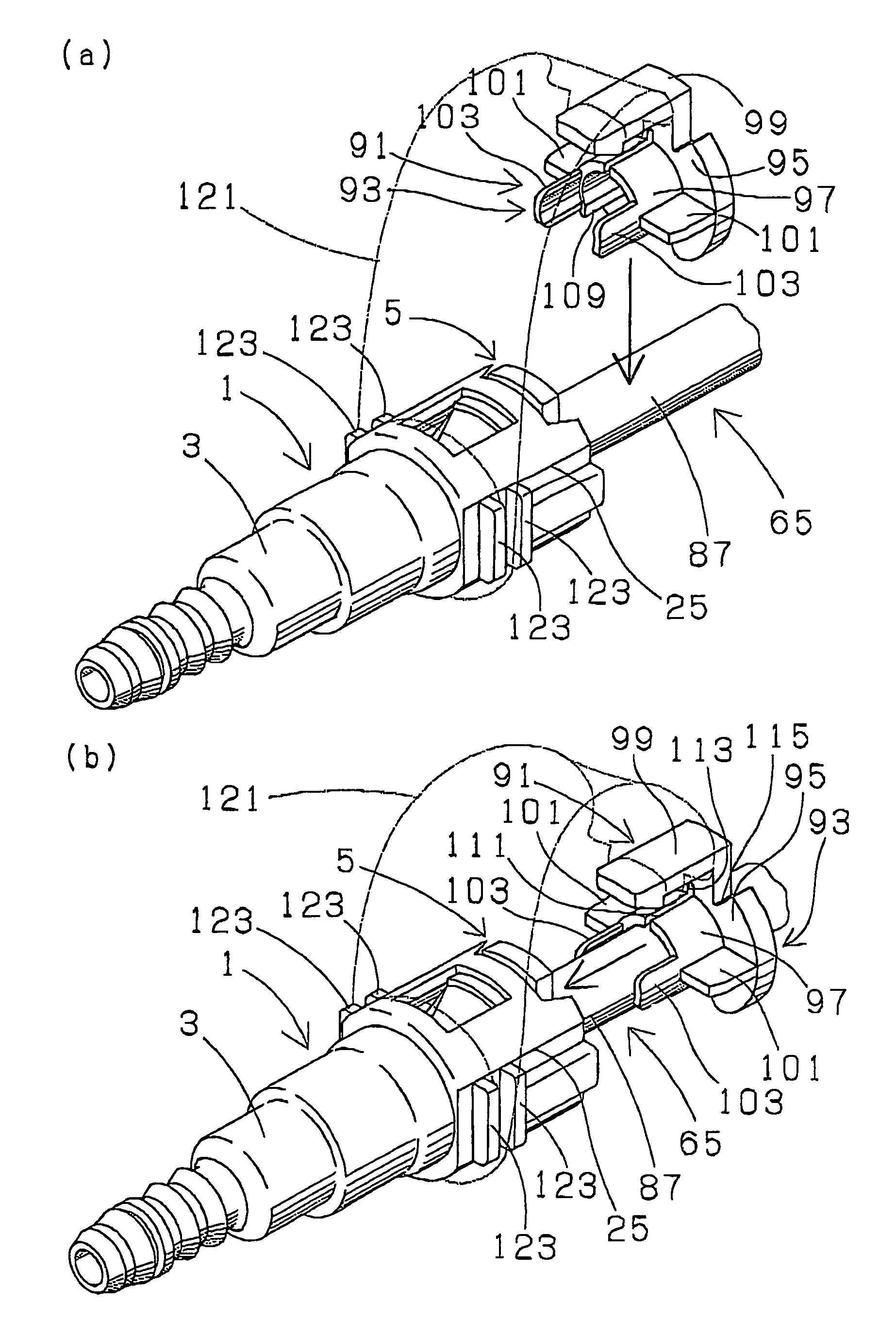 Connection verifying device and connection verifying structure for a pipe and a connector