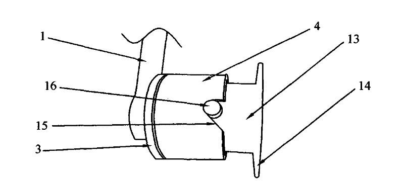 Disengaging safety handle