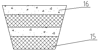 Method for preventing and controlling nitrogen and phosphorus non-point source pollution in farmland