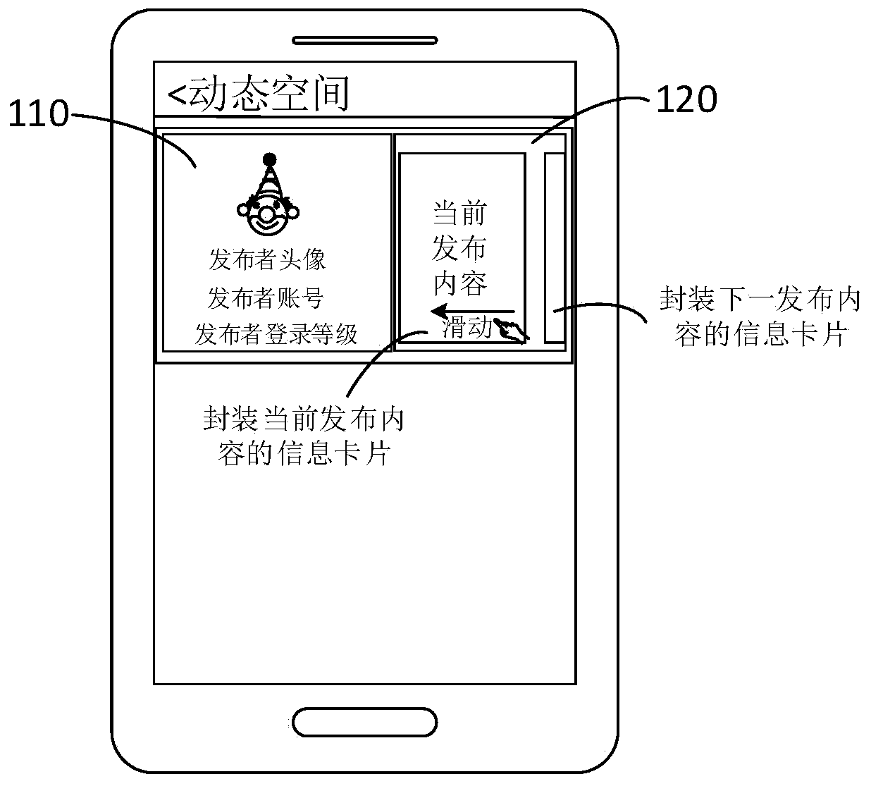 Information management system and method for communication application and display terminal