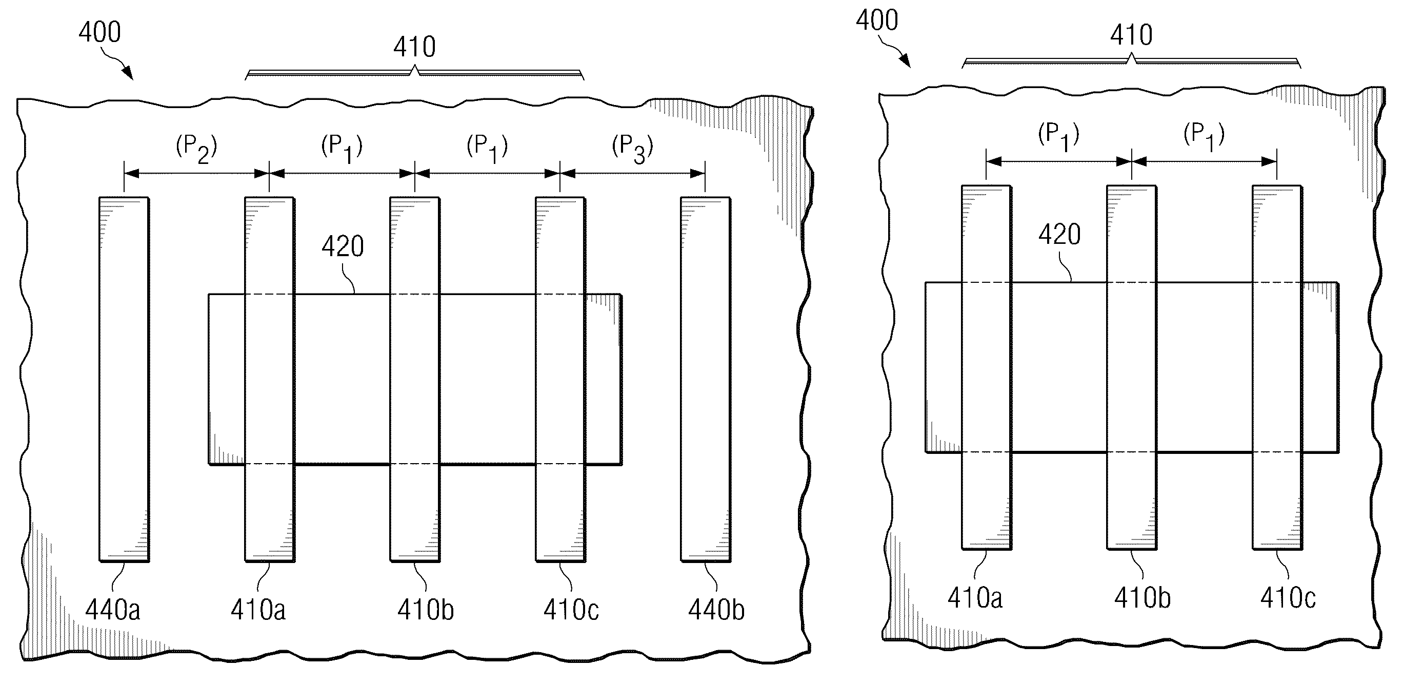 Gate critical dimension variation by use of ghost features