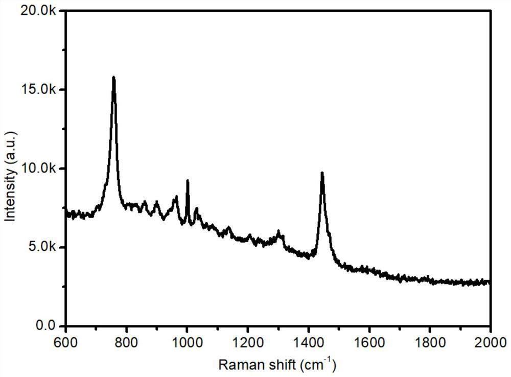 Magnetic nano-material for pretreatment of trace drugs in sewage and preparation and detection methods of magnetic nano-material