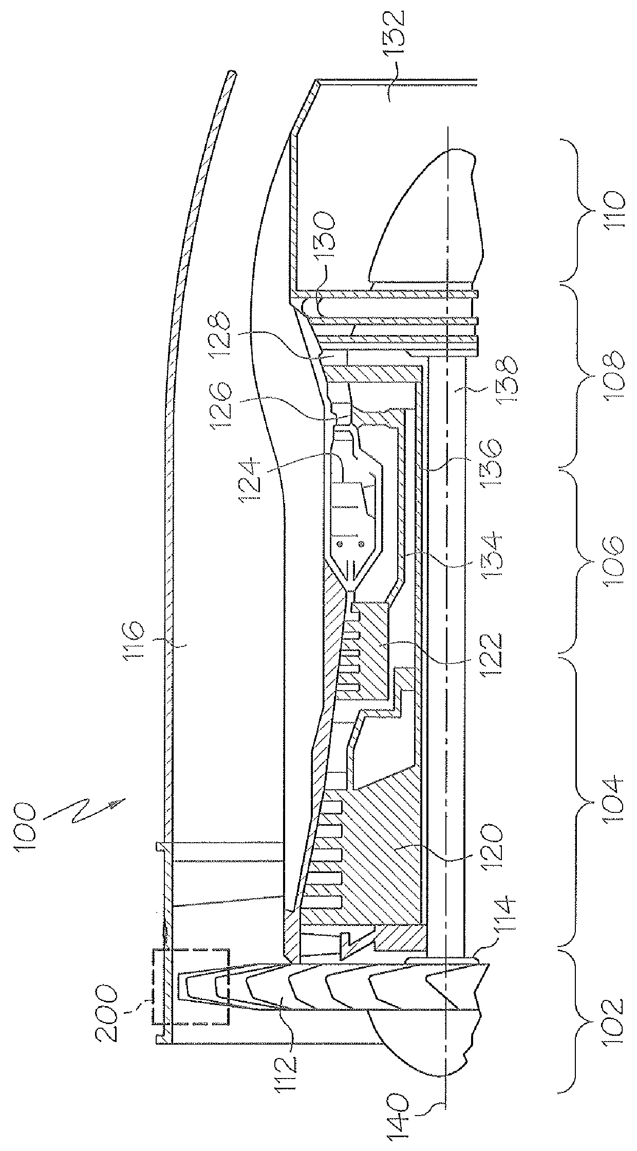 Fan containment systems with improved impact structures