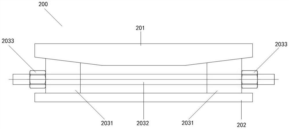 Intelligent monitoring support convenient to adjust height