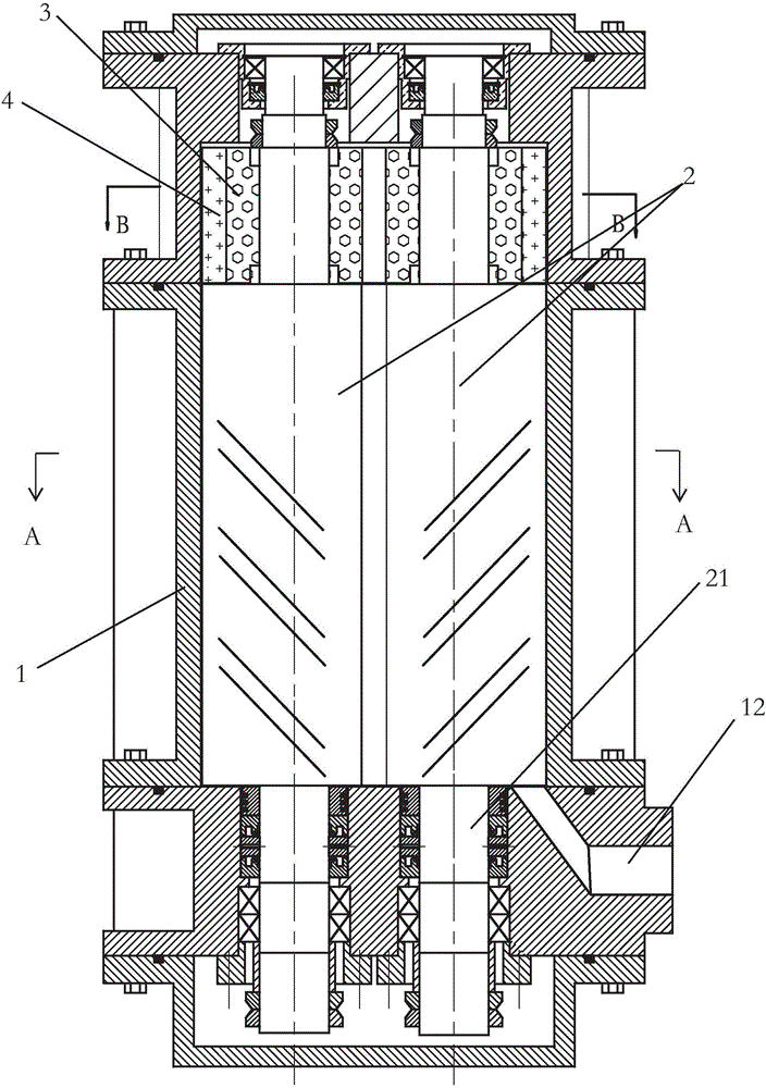 Composite rotor vacuum pump