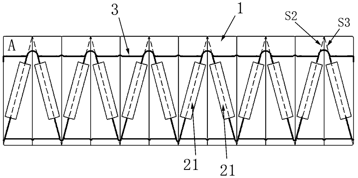 Paper folding structure capable of conducting self-folding based on electric drive