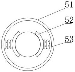 Firework effect agent light beam forming device