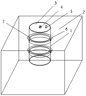 Stiffening composite suction caisson foundation with convex edges