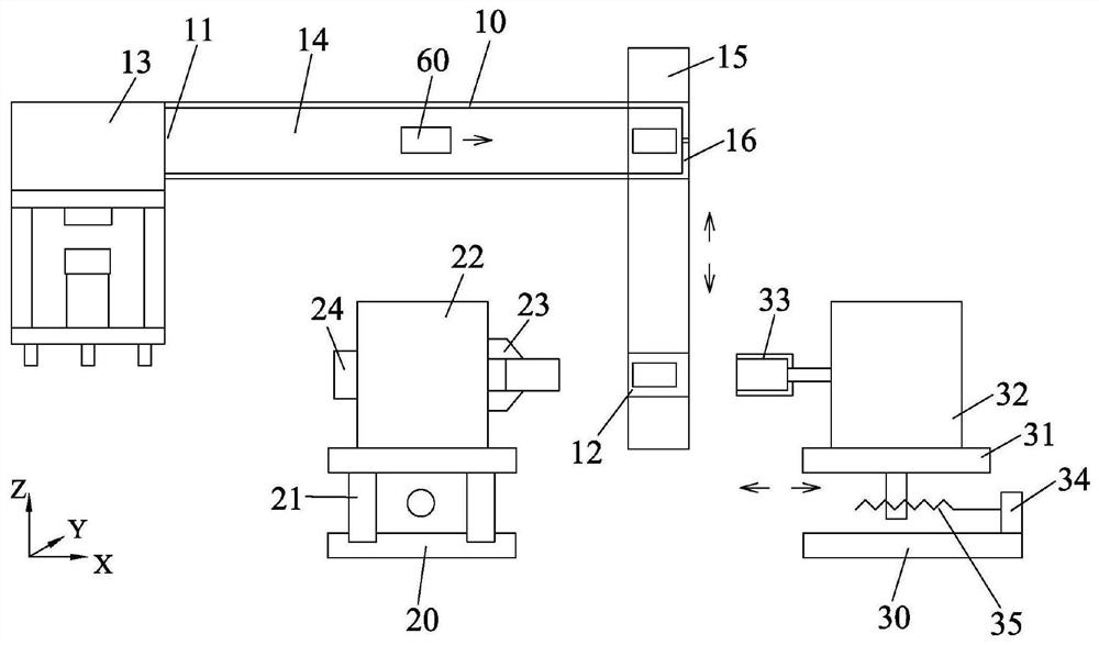 Device and method for pretreatment of end face of small optical fiber ceramic ferrule