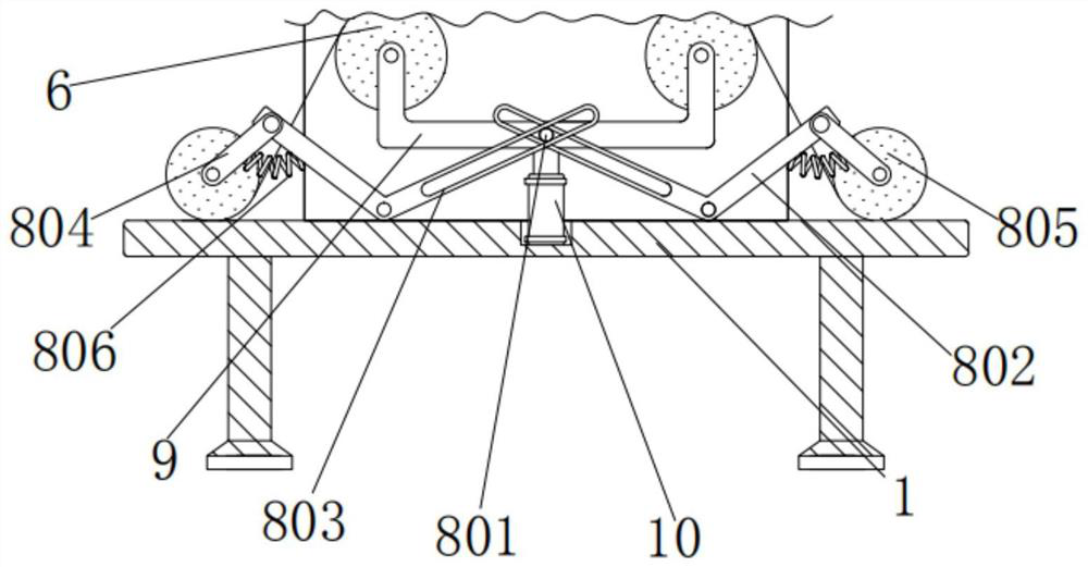 Printing and dyeing device for textiles