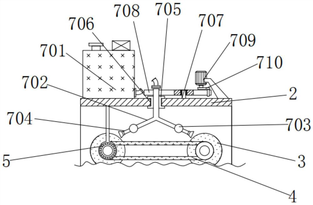 Printing and dyeing device for textiles