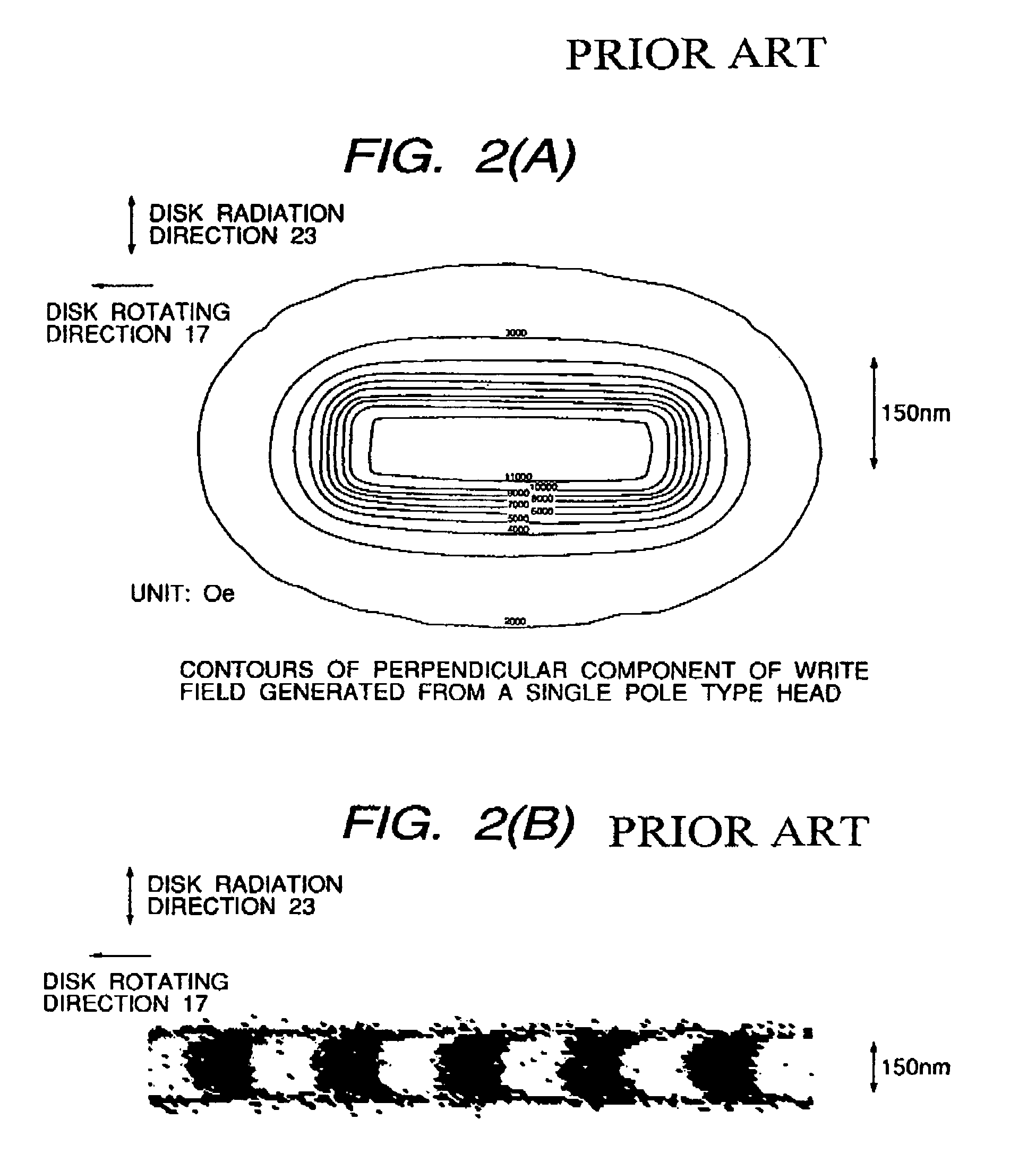 Method for manufacturing a magnetic head for perpendicular recording