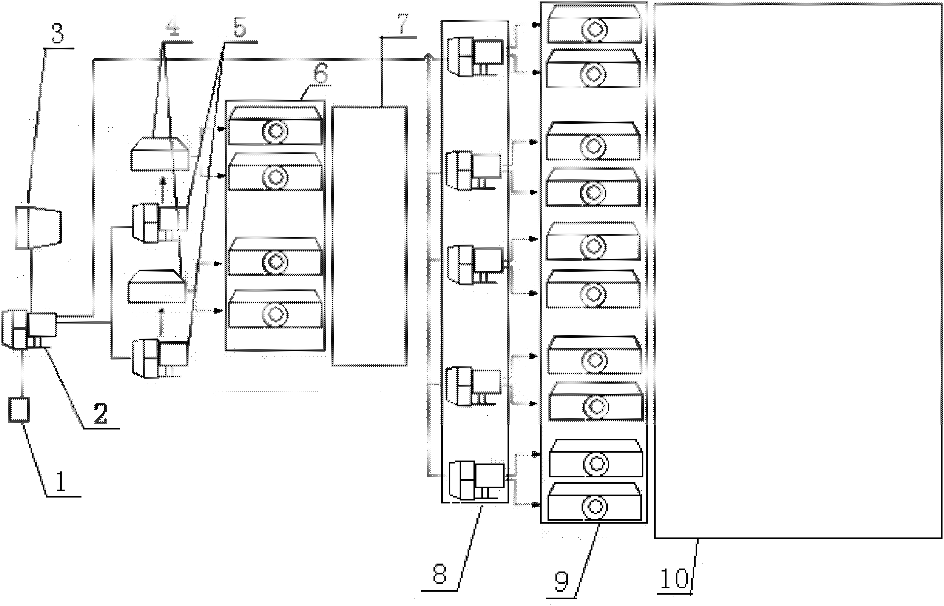 Sand table system based on VR (virtual reality) interactive mode and application thereof