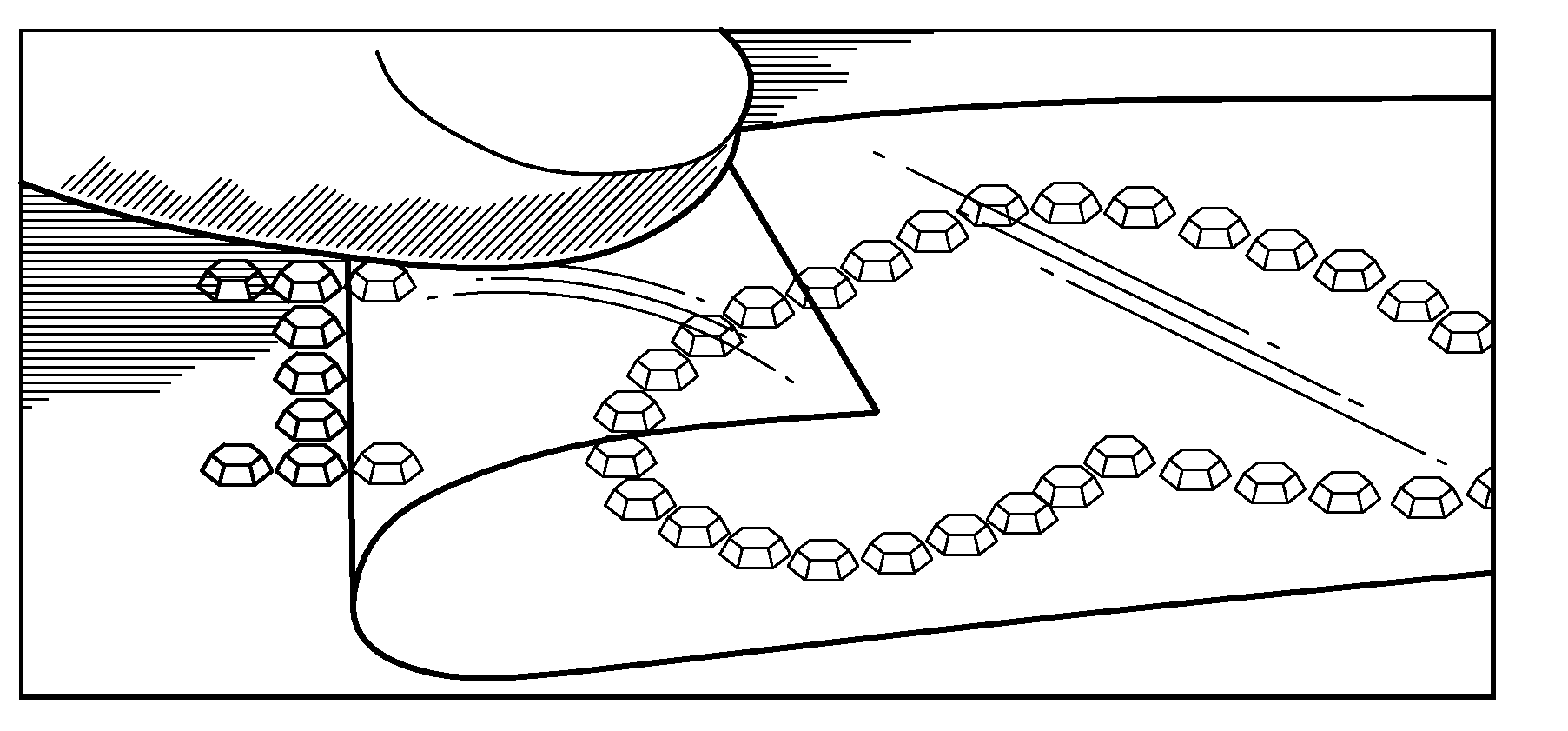 Device and method for applying decorative elements