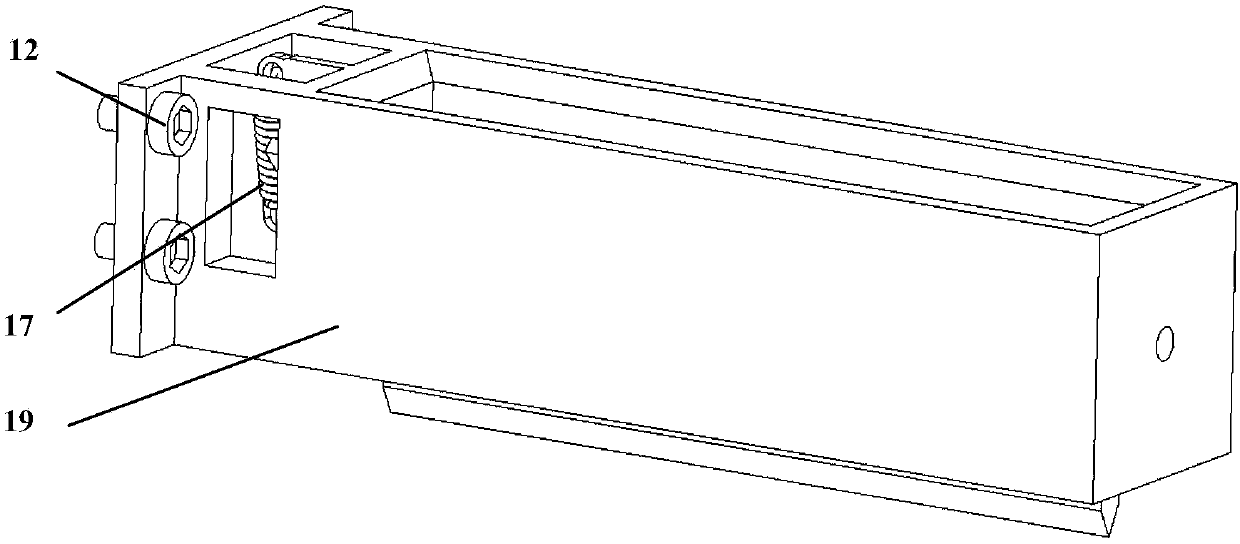 Single-scraper bidirectional powder-paving device for melting forming of laser selection area and method