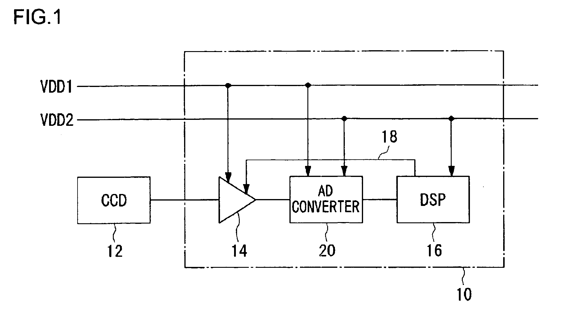 Analog-to-digital conversion circuit and image processing circuit for stepwise conversion of a signal through multiple stages of conversion units