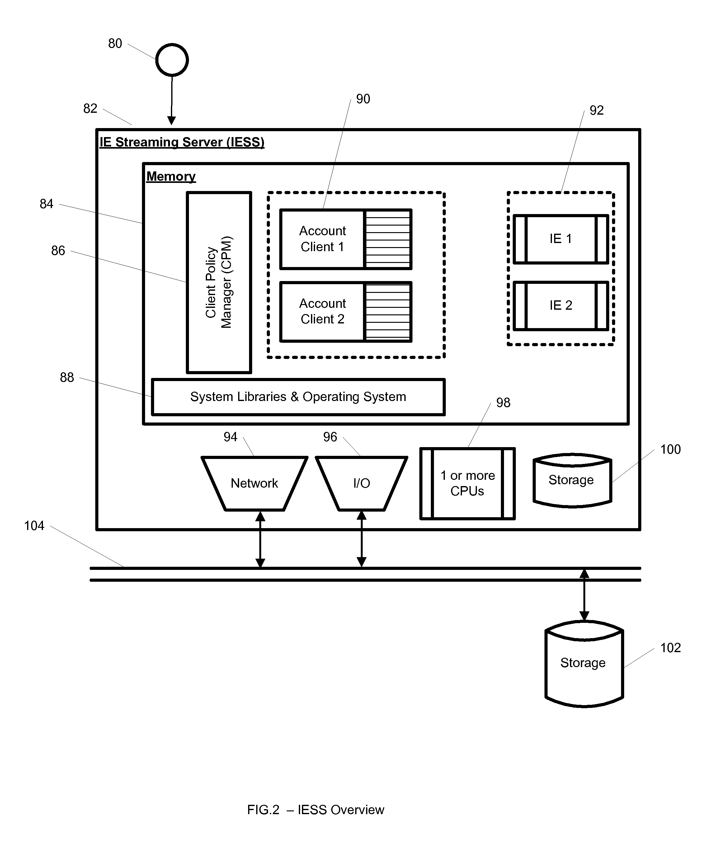 System and method for streaming application isolation