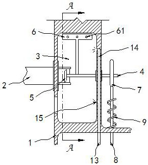 Dual-purpose flue gas waste heat utilization system of heat supply unit