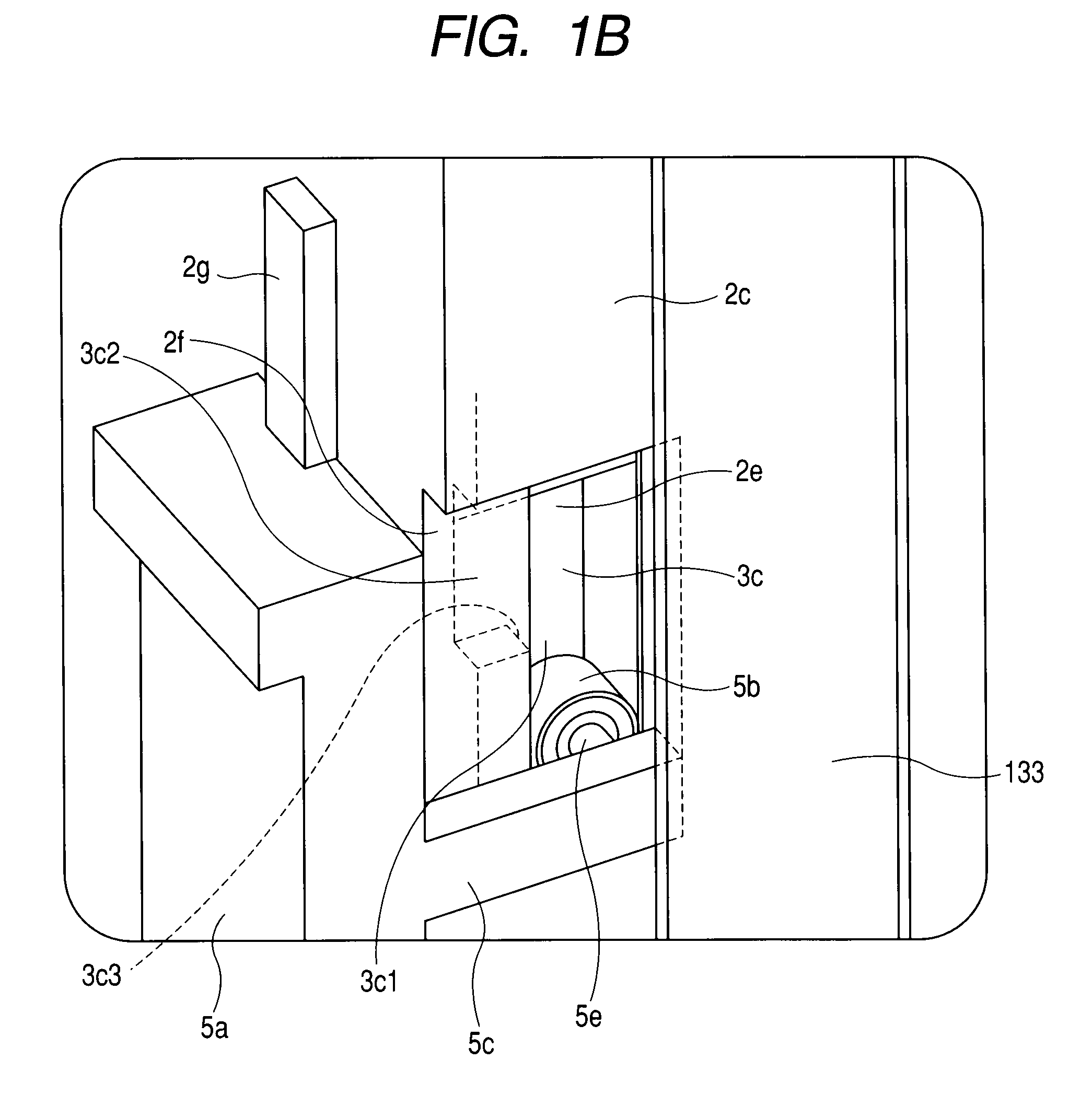 Closed container and lid opening/closing system therefor